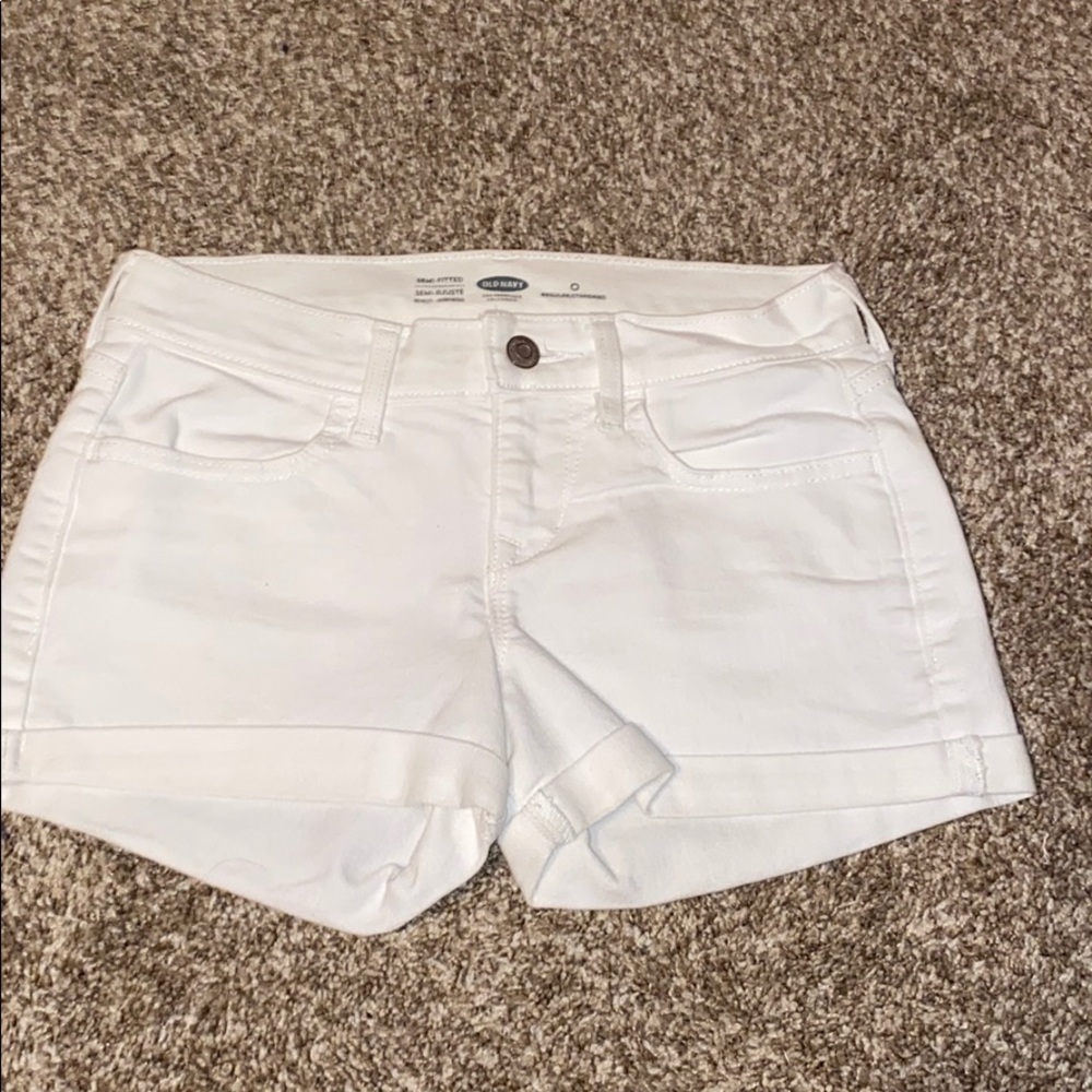 White Shorts